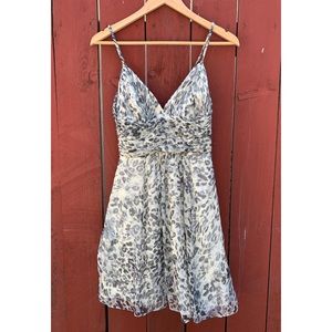 Laundry by Shelli Segal | Silk Leopard Print Party Dress